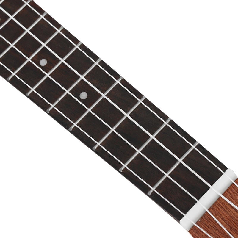 21 Inch Mahogany Ukulele Uke 15 Frets Soprano Hawaiian Guitar Musical Instrument