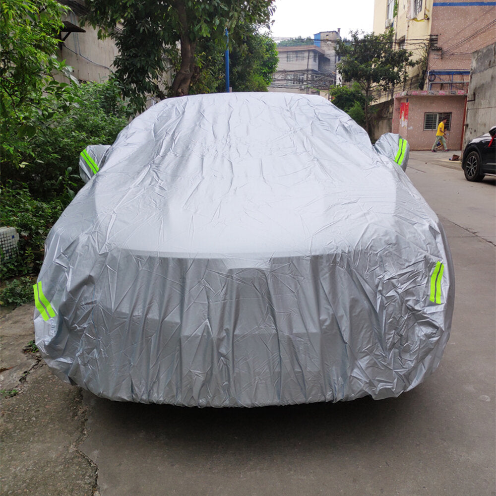 Universal For Sedan Car Cover Indoor Outdoor Sun UV Snow Dust Resistant Protection