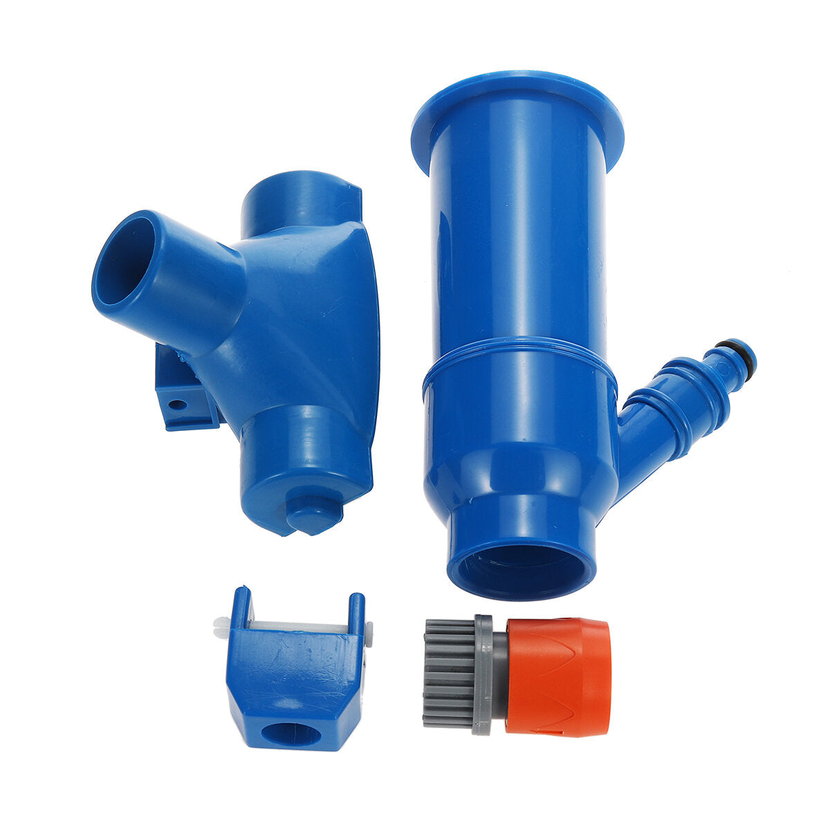 11-in-1 Swimming Pool Fountain Household Cleaning Tools Portable Jet Vacuums Head Underwater Decontamination Tool Pool Accessories