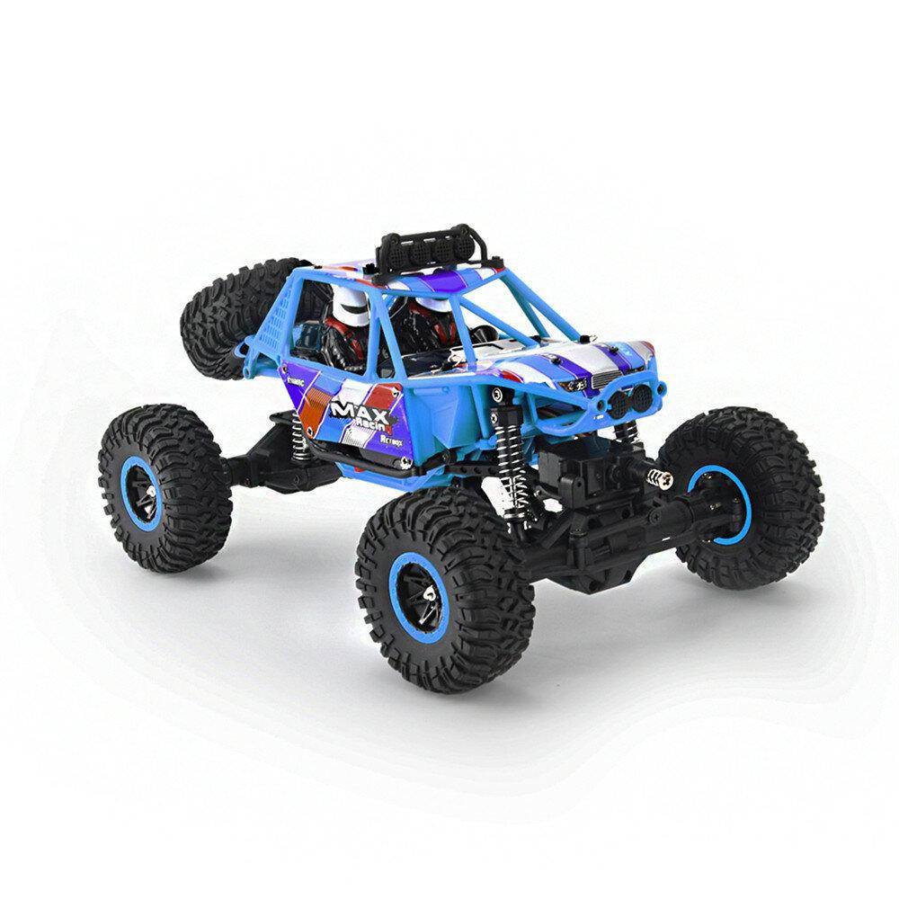 RTR 2.4G 4WD RC Car Full Proportional LED Light Vehicles Climbing Truck Models
