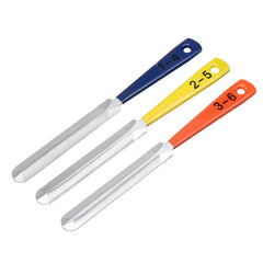 3 pcs/set Double Edged Guitar Nut Files Saddle Fret Crowning Luthier Repair Tool Steel Guitarra Fret Nut File Bridge Pin Puller