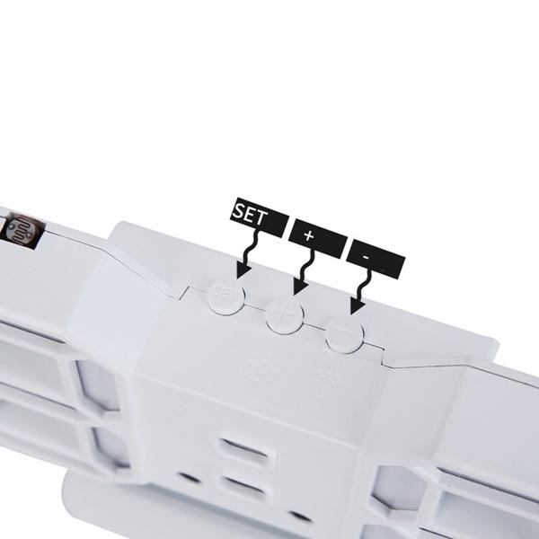 3D LED Digital Wall Clock Alarm Clock USB Stereo Clock Built-In Automatic Light Sensor