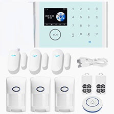 Smart Wireless WIFI Alarm System With GSM Infrared Detetor Door and Window Sensor Remote Controler Wireless Doorbell Button Home Anti-theft Alarm Work