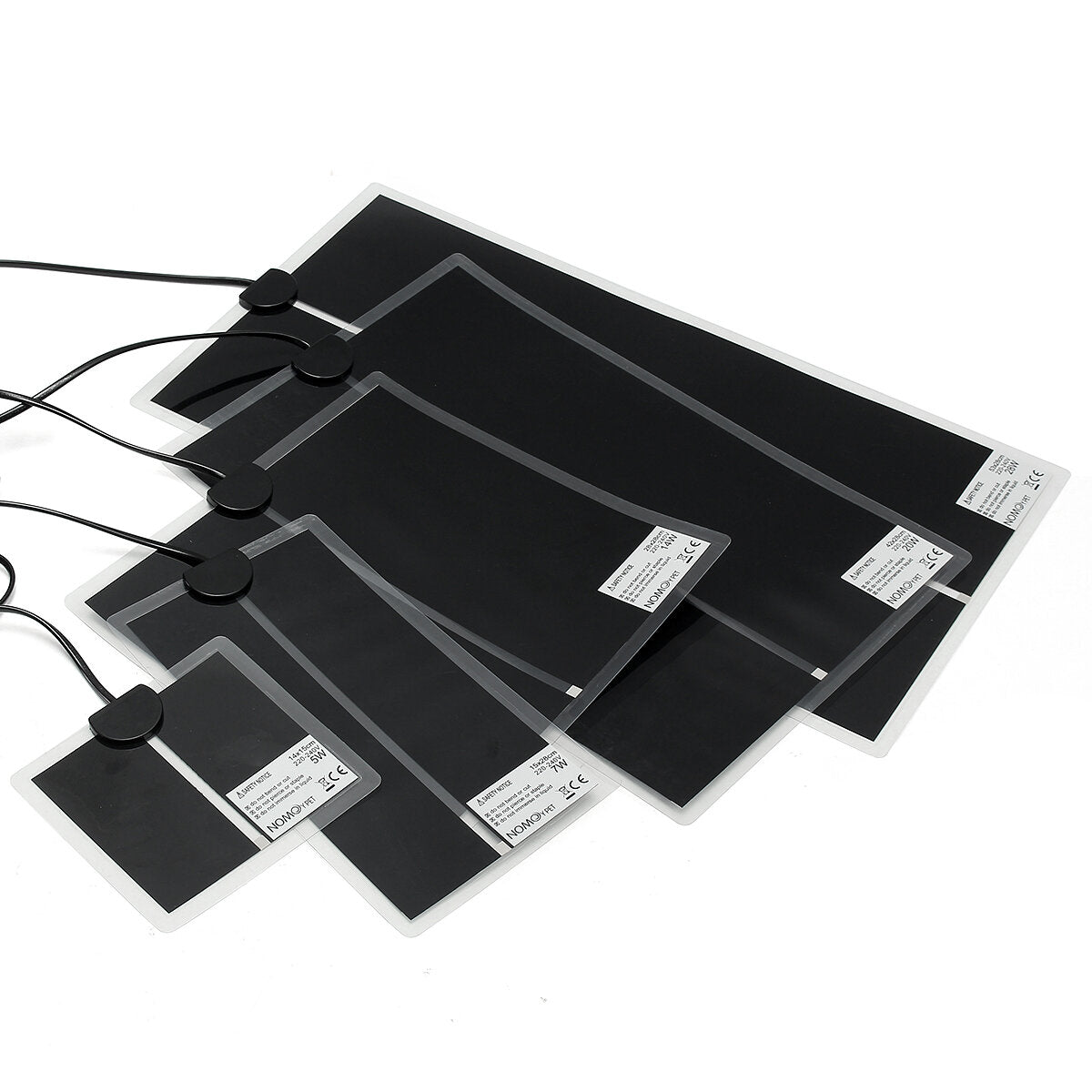 220V Reptile Pet Vivarium Heater Brooder Incubator Heat Mat Heating Pad Terrarium Floor Foil Reptiles