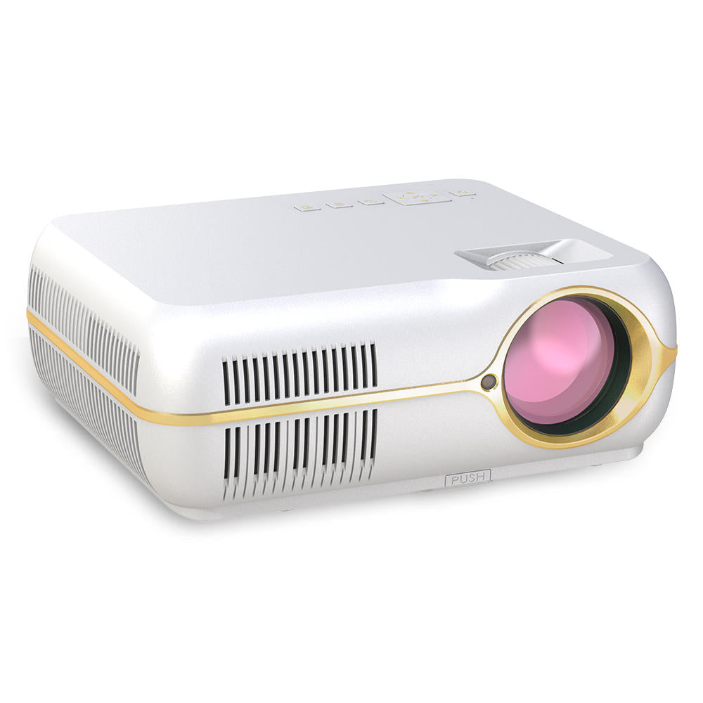 Projector 4200 Lumens 1280x800P Resolution 10000:1 Contrast Ratio Support 3D Home Theater Video Projector Basic Version