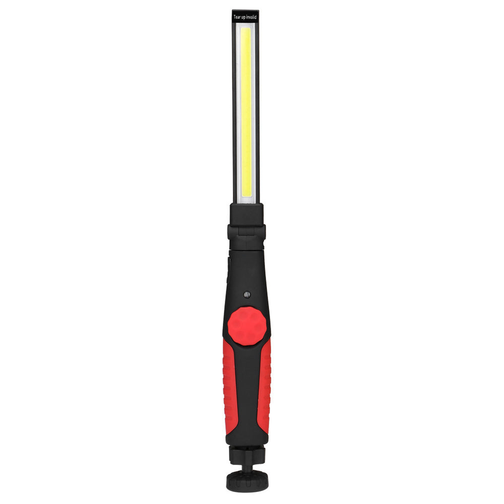 Rotated Foldable Magnetic USB Rechargeable COB LED Flashlight COB Work Light