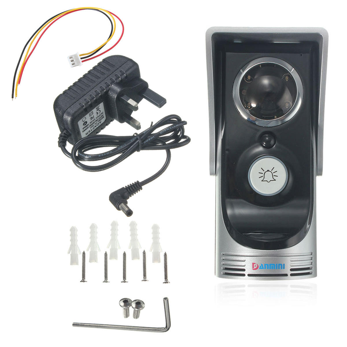 Security Wireless WiFi Phone Remote Real-Time Intercom Video Camera Doorbell
