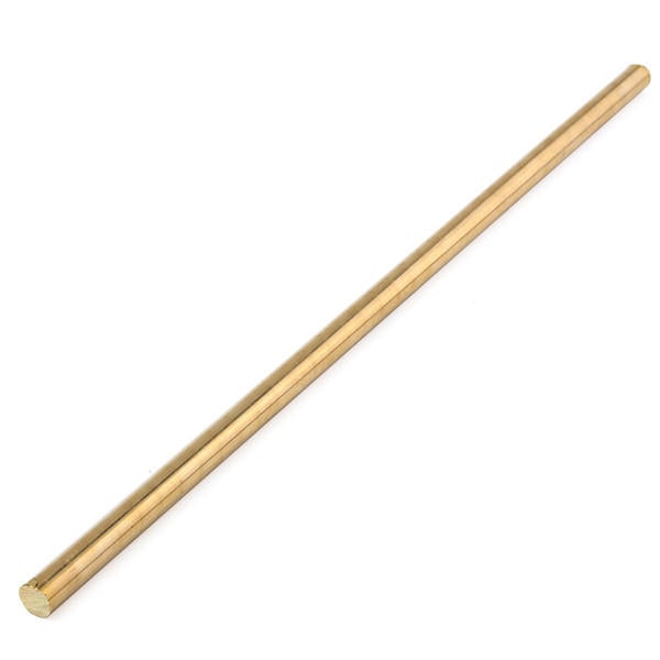 9mm Diameter 300mm Length Brass Solid Round Rod Stick