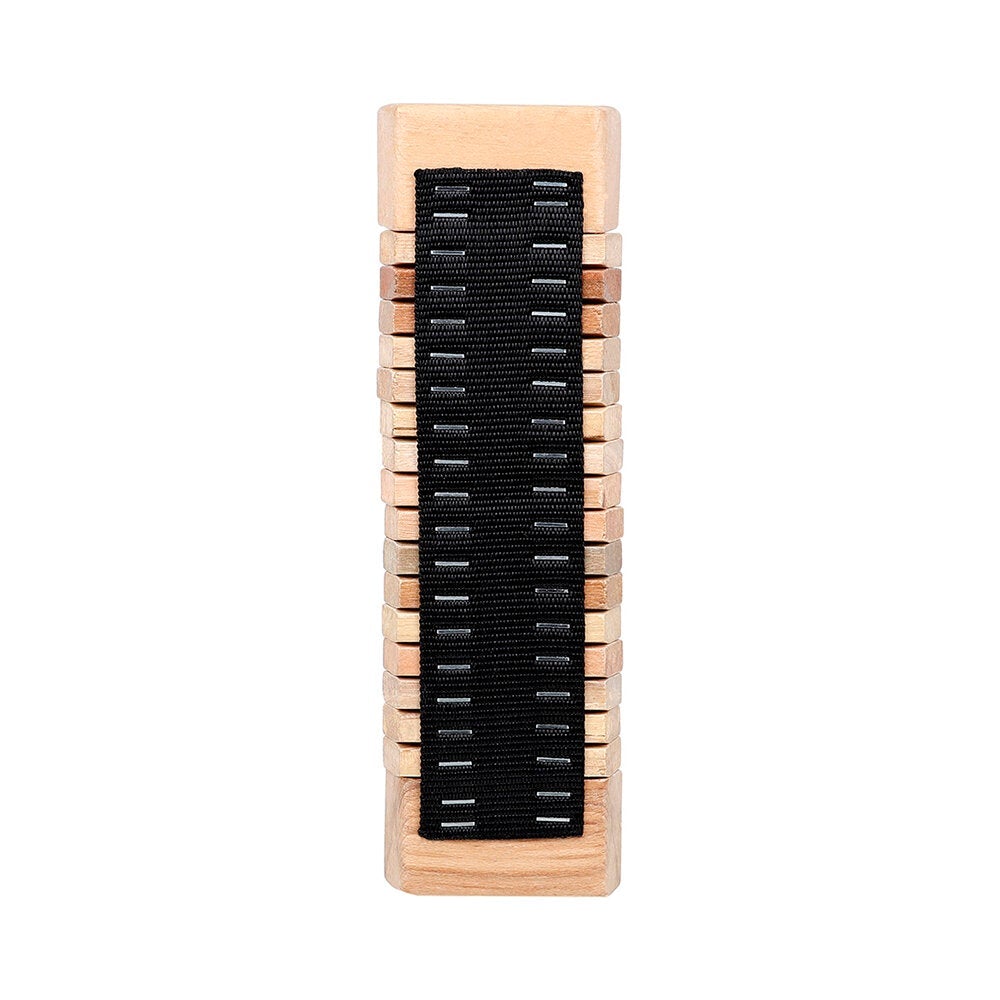 Wood Monochrome/Mahogany Two-color Tooth Sounder with Children Education Teaching Instruments