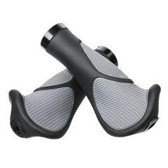 1 Pair Bike Handlebar Grips Waterproof Non-Slip 140mm Length Bicycle Grips