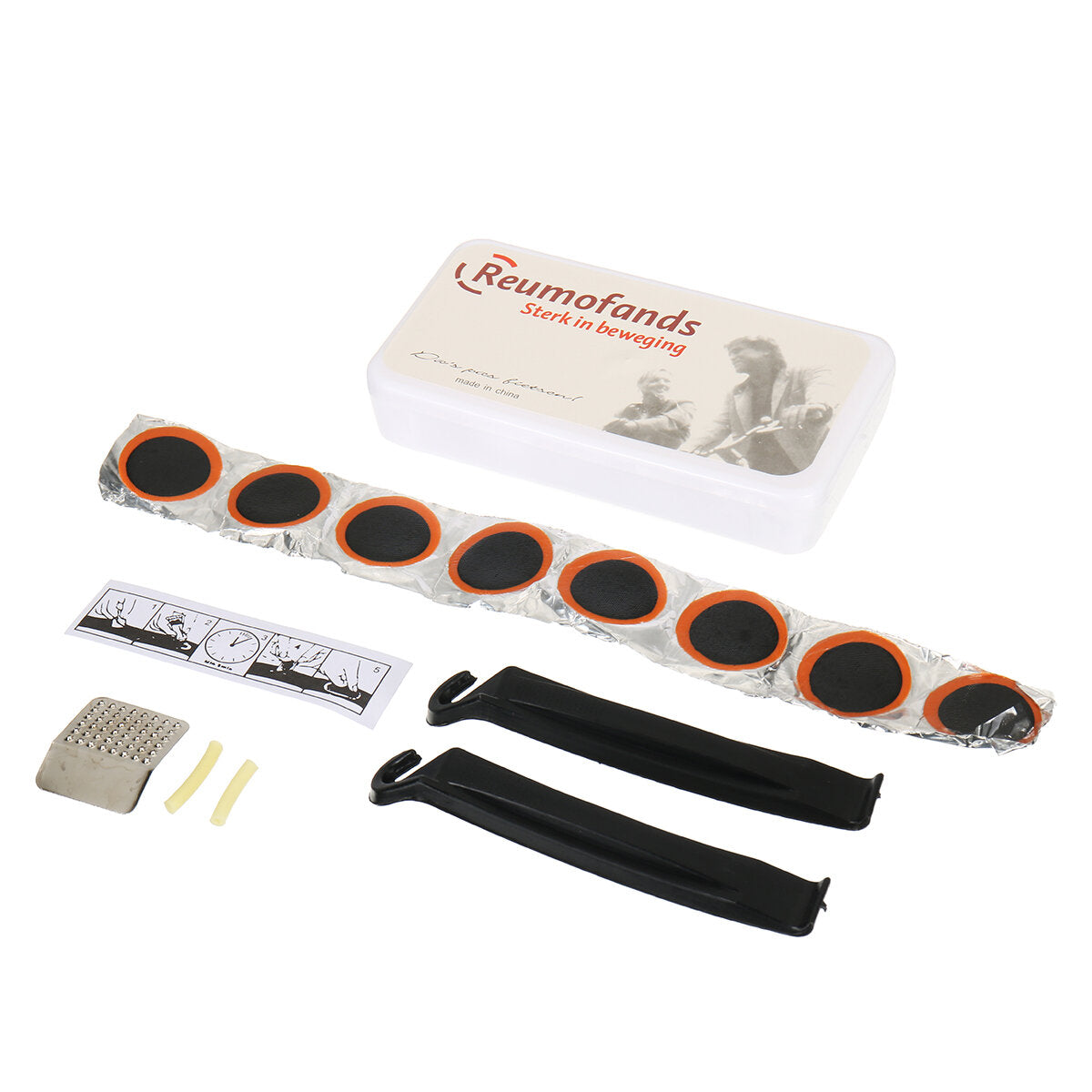 16 In 1 Multi-Function Bike Repair Tool Kit Grinding Film Torque Wrench Screwdriver