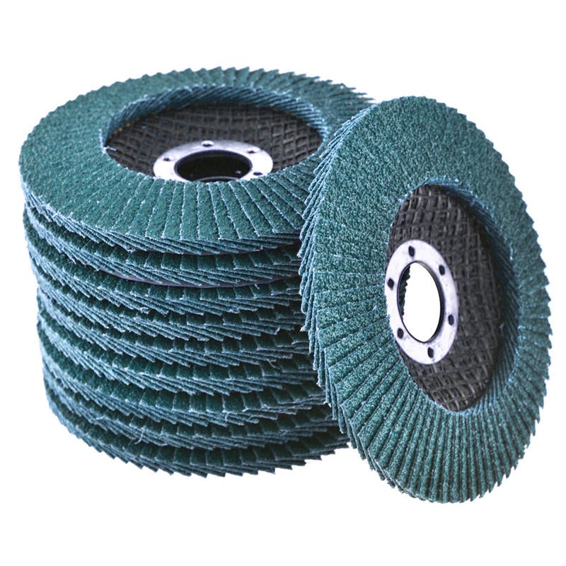 10pcs 115mm Flap Sanding Disc 80 Grit Angle Grinder Wheel Polishing Sanding Wheel