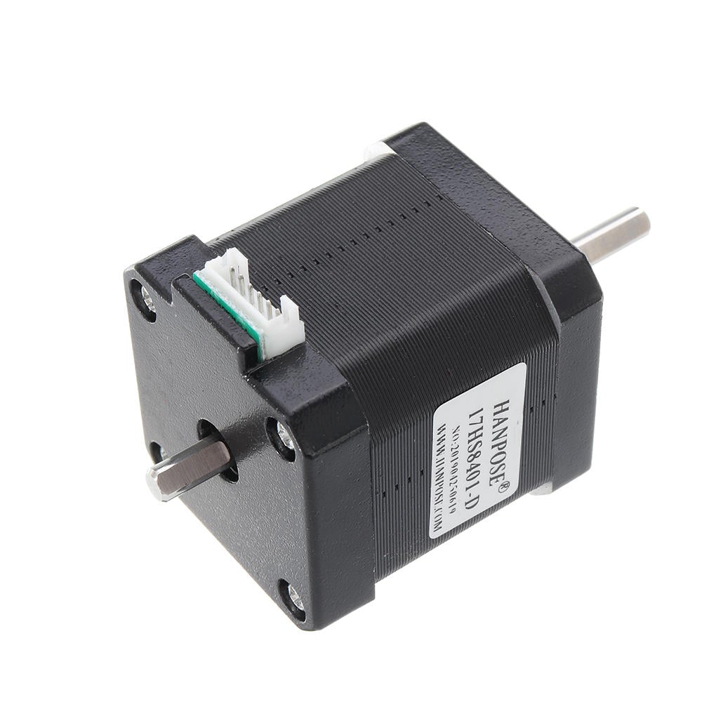 Double Shaft 48mm Nema 17 Stepper Motor 42 Motor 1.8A 52N.cm 4-lead for CNC Laser 3D Printer