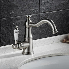 European Style Kitchen Sink Faucet Hot Cold Water Mixer Tap 360 Degree Swivel Good Valued Bathroom Modern