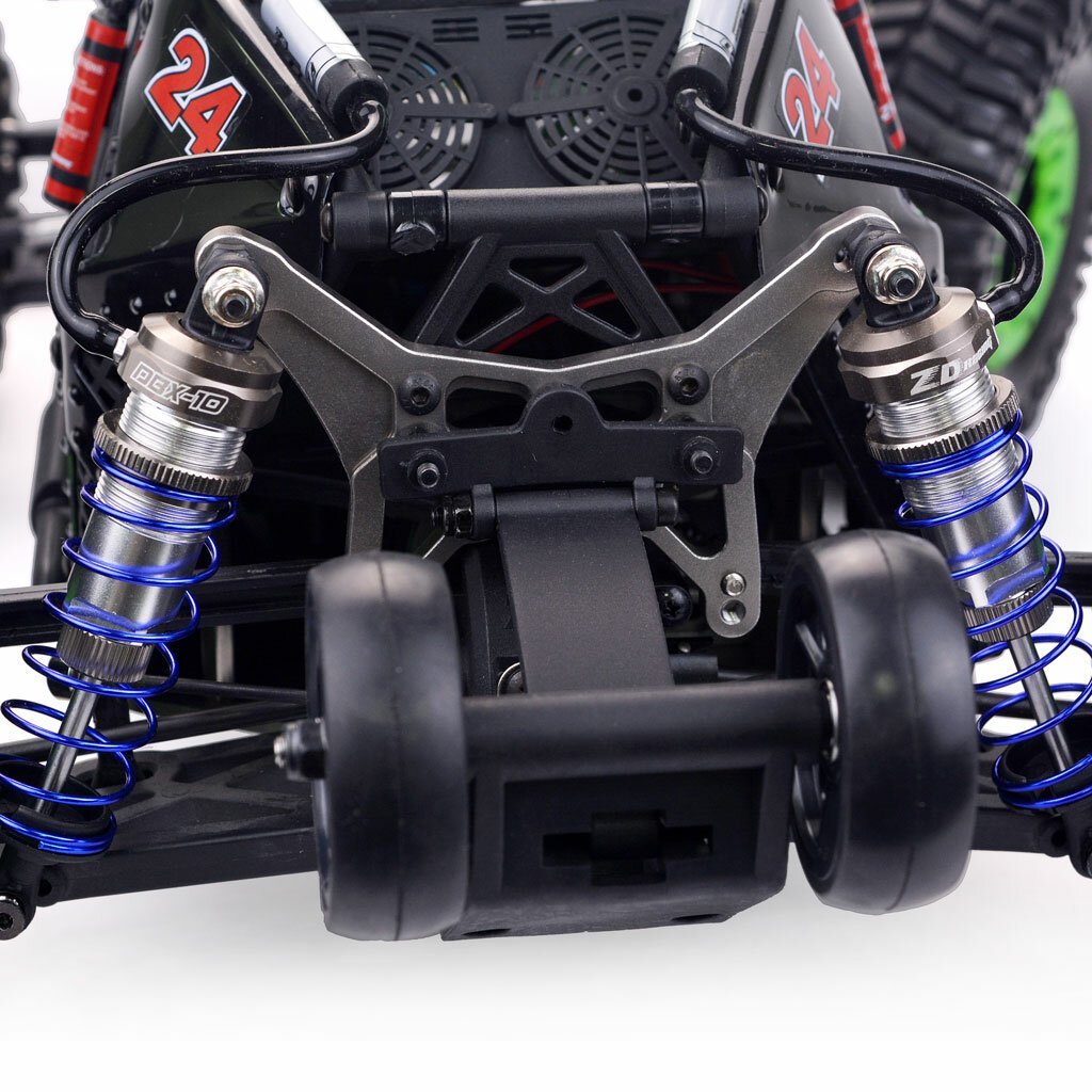 4WD 2.4G Desert Truck Brushless RC Car High Speed Off Road Vehicle Models 80km/h W/ Head Up Wheel