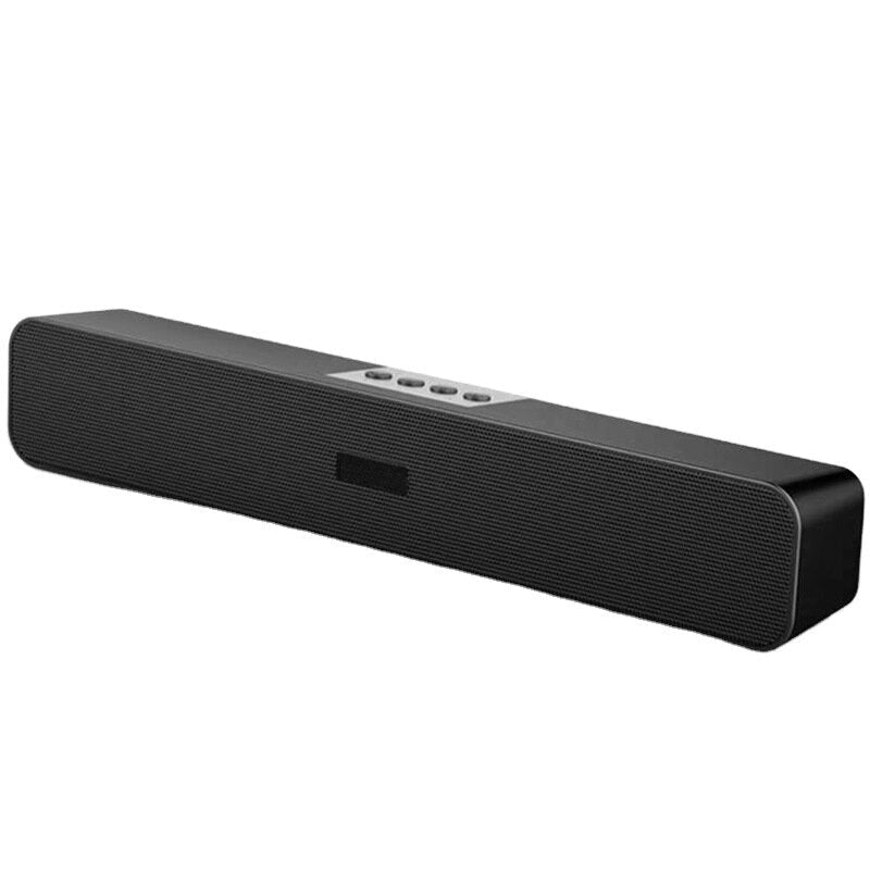 Wireless Bluetooth Smart Soundbar TV Speaker Home Theatre Echos Wall Computer TV Desktop USB Speakers U Disk AUX in