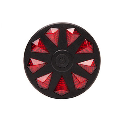 Waterproof Bicycle Rear Light 4 Modes LED Light Tail Bike Light Dual Light Design Cycling Safety War