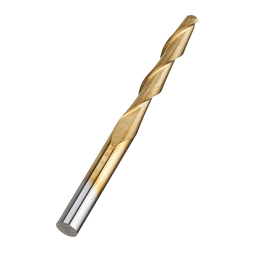 10pcs 3.175mm Shank Ball Nose End Milling Cutter Titanium Coated Two Flute 12mm/22mm CNC Tool