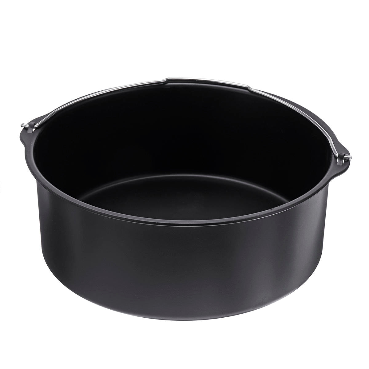 9inch 12pcs/Set Air Fryer With Baking Pad Pot Silicone Mat BBQ Grill Pan Multi-Purpose Cooking Accessories