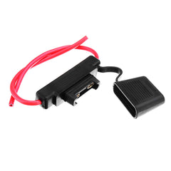 Large Blade Inline Car Fuse Holder Waterproof 10 AWG Gause with 30AMP Fuse