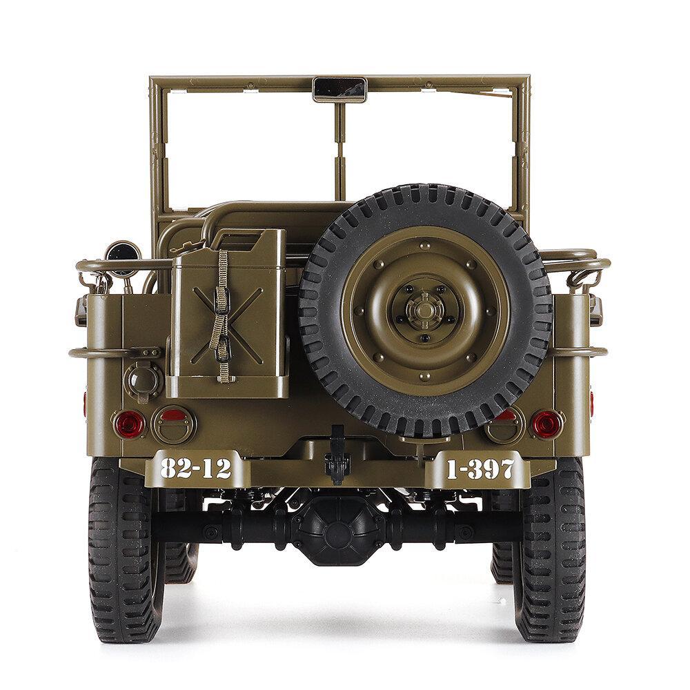 2.4G 2CH 1941 MB SCALER RC Car Waterproof Vehicle Models Fully Proportional Control Without Transmitter Receiver