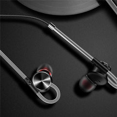 In-ear Sport Magnetic Adsorption Wired Bass Earphone Headphone With Mic