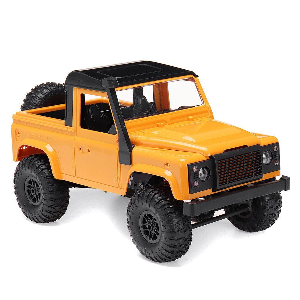 RTR with Two Battery 1/12 2.4G 4WD RC Car with LED Light Vehicles Truck Models