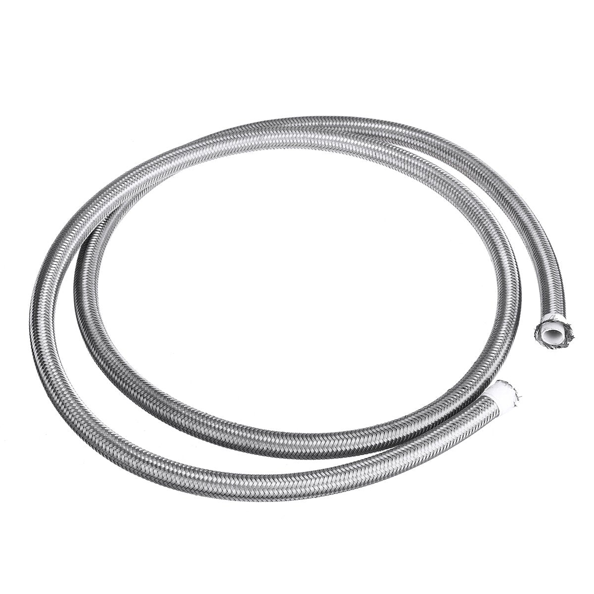 Fuel Hose Oil Gas Line PTFE Stainless Steel Braided