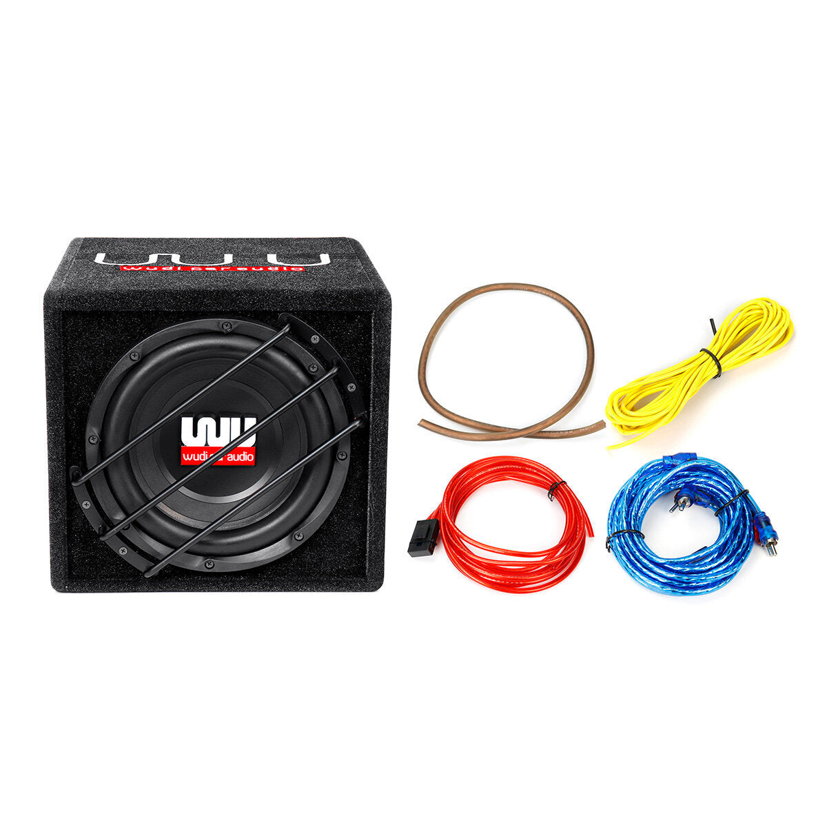 Car Subwoofer Audio Bass Box 12V Power Amplifier Bluetooth Music 10inch 1200W Player Basin Super bass Horn Multiple Device Connections