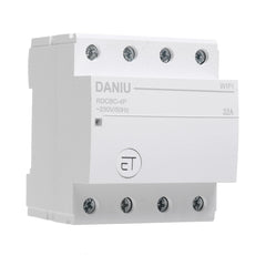 WiFi Circuit Breaker 4P Time Timer Switch Relay Smart Home House Remote Control Voice Control for Amazon Alexa Google Home