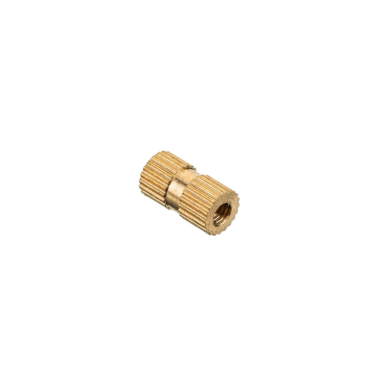 M3BN5 150Pcs M3 Knurled Brass Threaded Insert Nut Female Thread Embedment Nuts Assortment