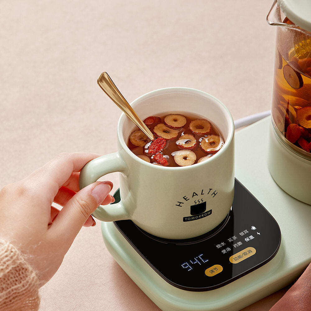 Electric Kettle 600W 600ml Tea Kettle Hot Water Boiler with Teacup Insulation