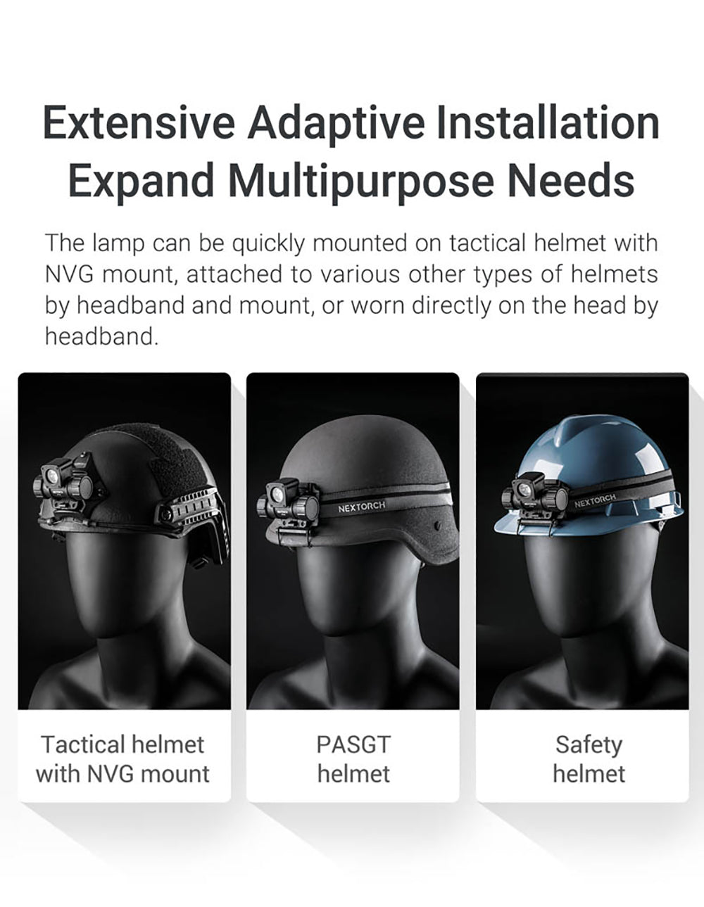 500 Lumen LED Headlamp 4 Modes Outdoor Camping hunt Search Trail running Headlight Led Lamp Type-C Rechargeable