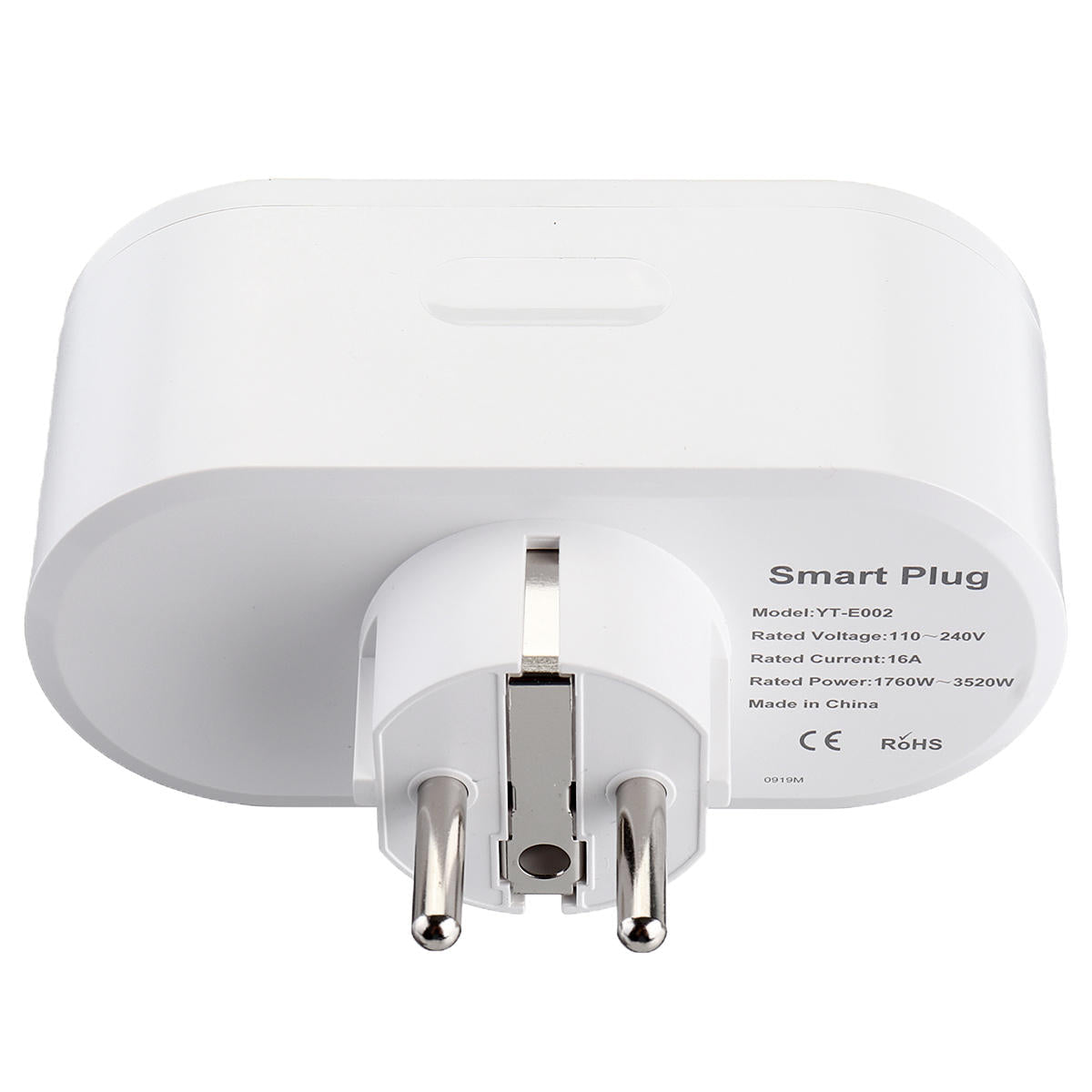 Dual EU Smart WiFi Power Plug Remote Control Switch Socket Outlet by HomeKit Dohome APP Google Assistant Alexa Remote Voice Control