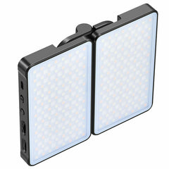 Foldable LED Video Light 2600K-12000K 20W 2960 LUX DSLR Fill Light With OLED Display Photography Studio Light