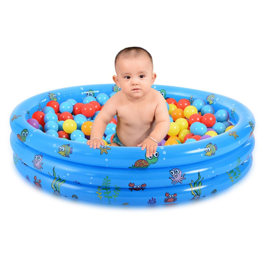 Inflatable Printing Baby Swimming Pool with Pump Thicken Environmentally Friendly PVC Harmless to Kids