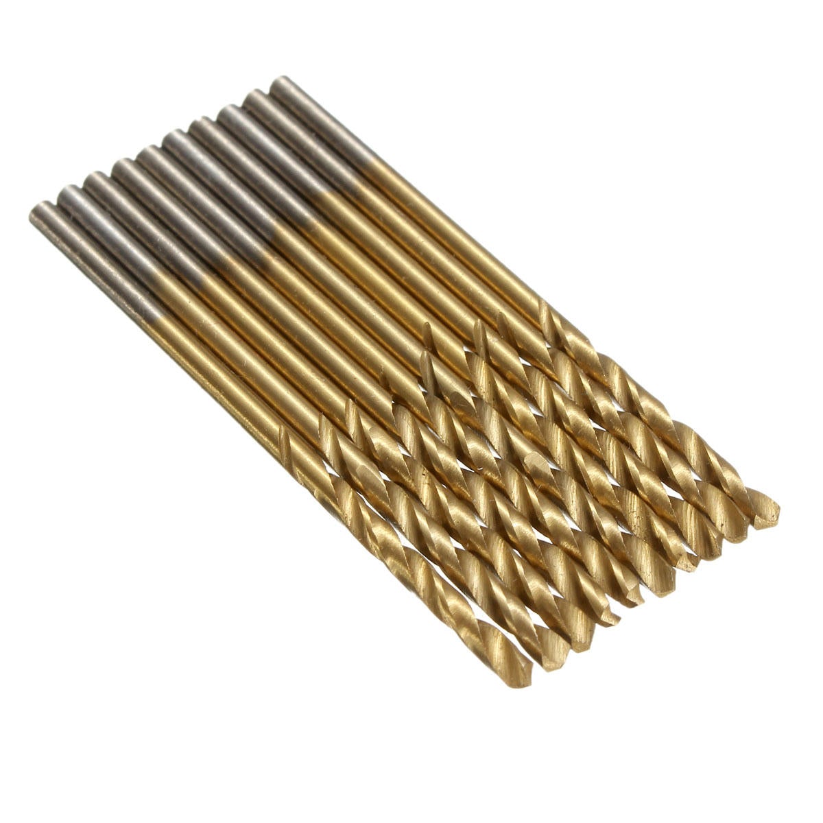 3 SET 1/1.5/2/2.5/3mm HSS Titanium Coated Twist Drill Bits 50PCS/SET High Speed Steel Drill Bits