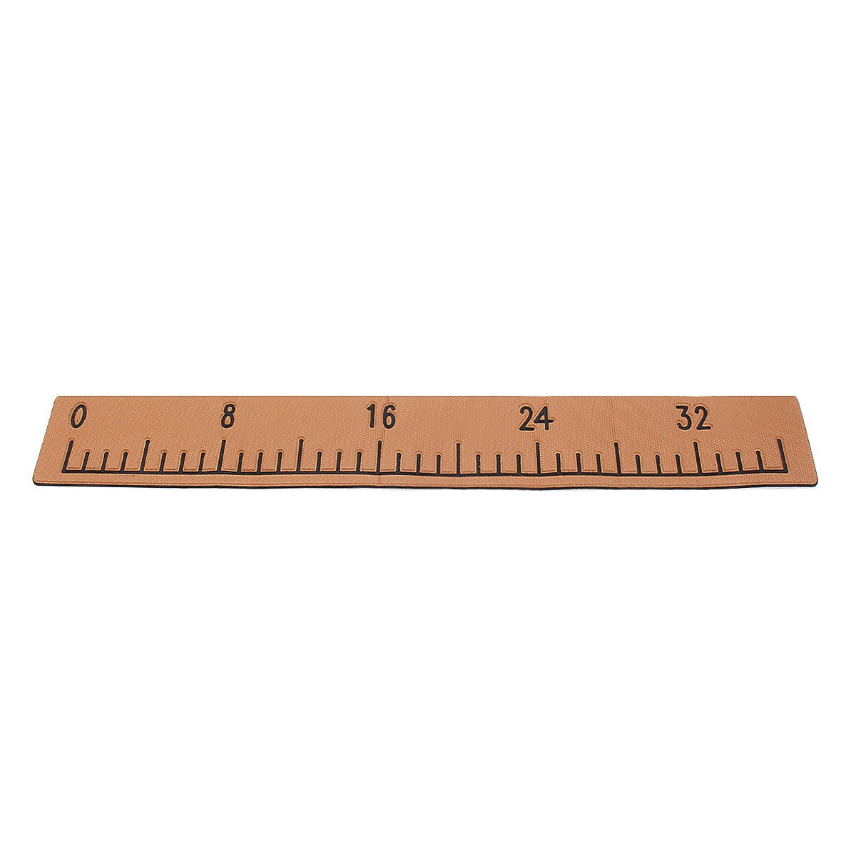 1000x150x6mm 0-32 Inch EVA Foam Ruler for Fish Boat Yacht Accessory Grey