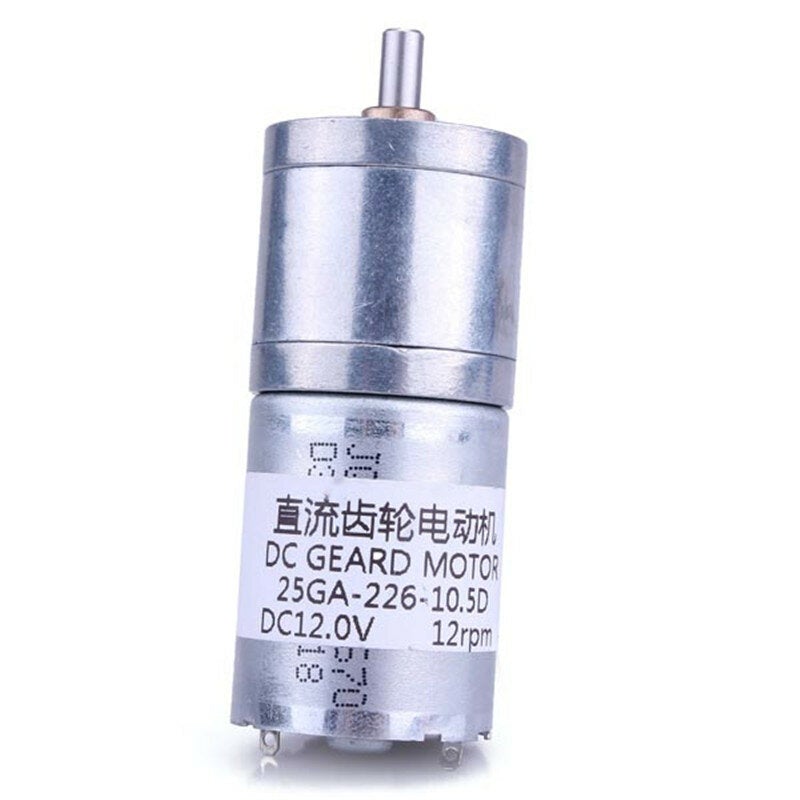 Electric Motor 12V DC Geared High Torque Gear Reducer