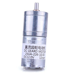 Electric Motor 12V DC Geared High Torque Gear Reducer
