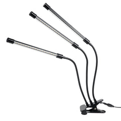 2/3/4 Heads 5730 USB LED Plant Grow Light Dimmable Timer 360 Flexible Clip Hydroponic Garden Desk Tube Lamp