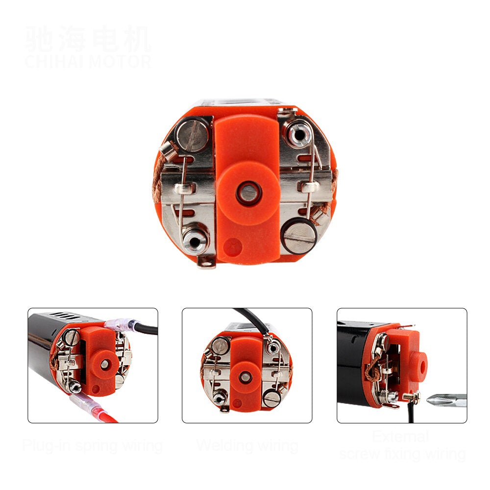Gear Motor DC 11.1V 37000rpm High Torque Gear Motor High Speed Long Shaft Airsoft Motor