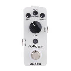 Pure Boost Micro Guitar Effect Pedal Mini Electric True Bypass Metal Shell Parts & Accessories