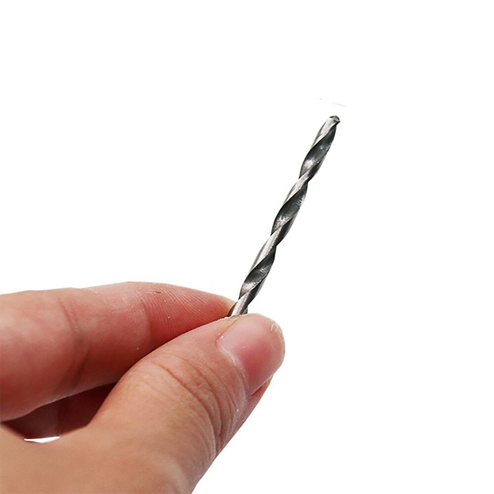 10pcs 0.5-3.0mm Drill Bit HSS Round Shank Twist Tools For Woodworking Repair Tool