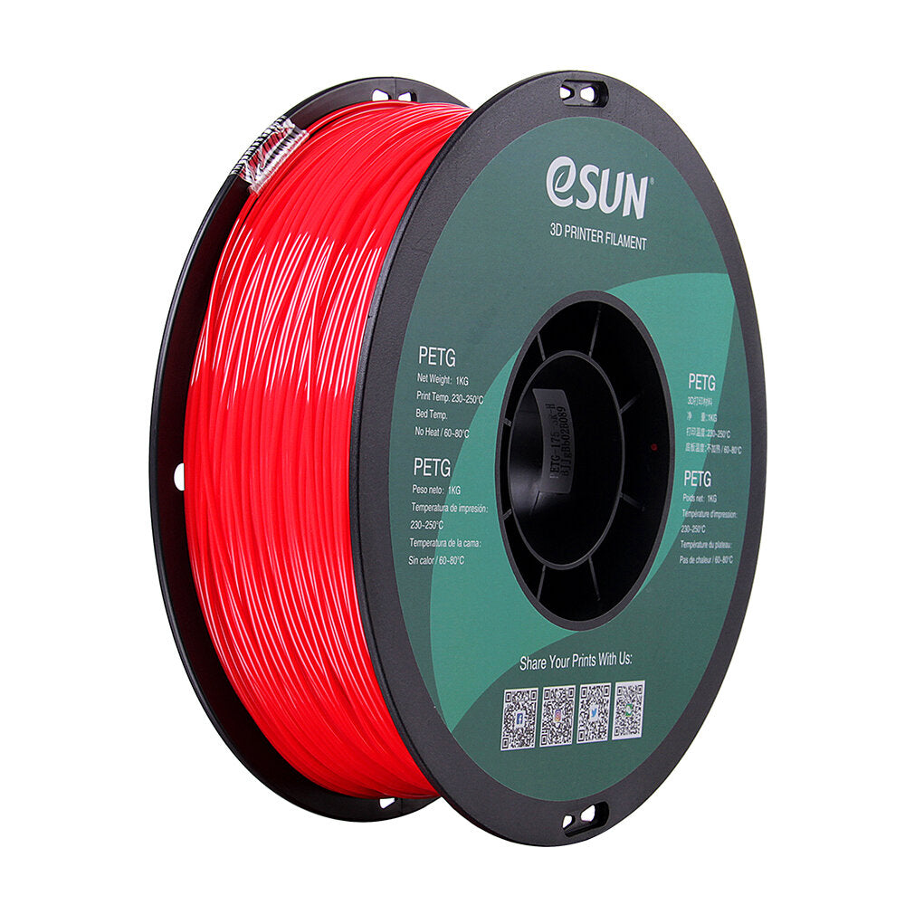 Filament 1KG 1.75mm Vacuumed Sealed Package Dimensional Accuracy +/- 0.05mm for 3D Printing Material