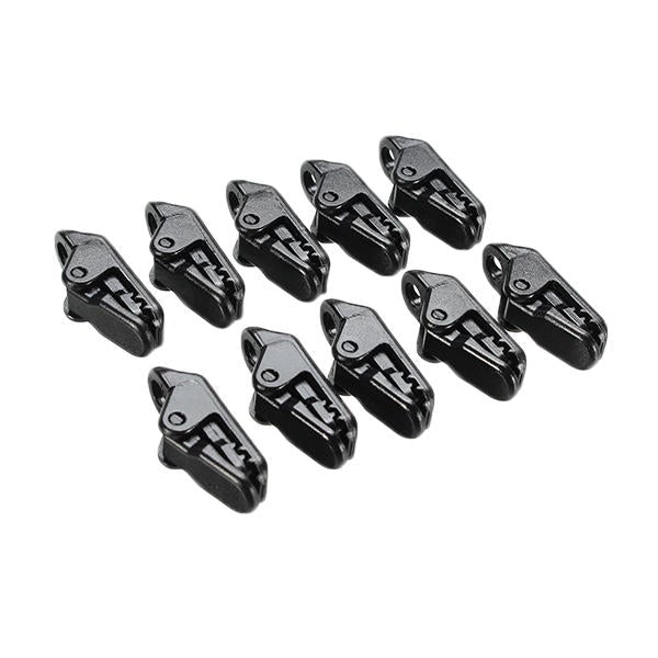 10Pcs Tent Windproof Securing Clip Hook Buckle Alligator