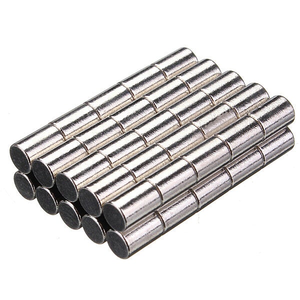 50pcs N52 Strong Cylinder Magnets Rare Earth Neodymium 4*6MM