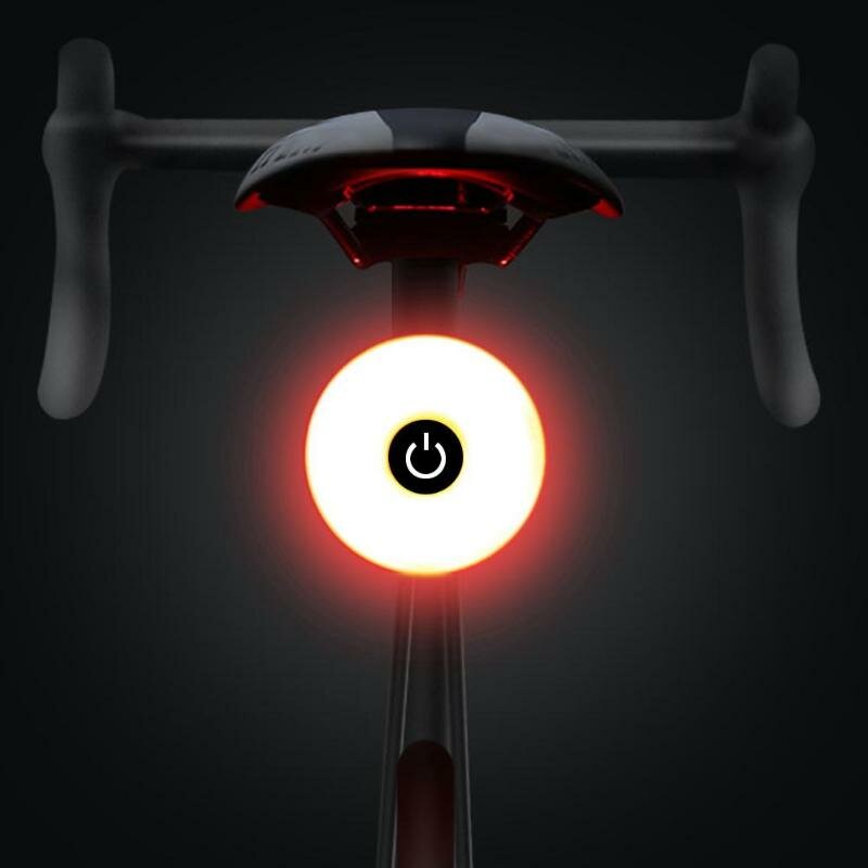 Bike Bicycle Cycling Motorcycle Electric Scooter E-bike Warning Light Tail Light