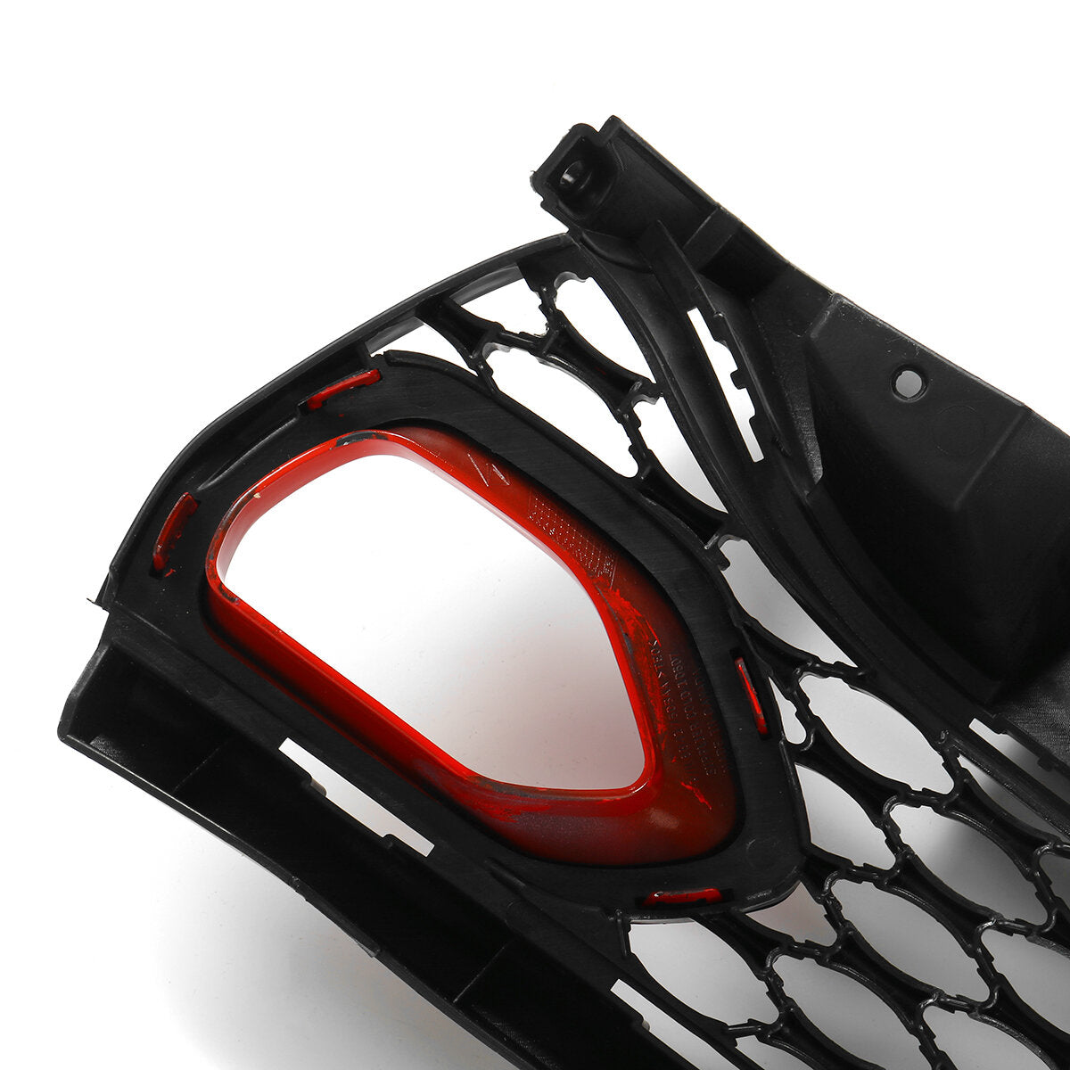 RED Upper Grille with Bezels Dual Inlets For Dodge Charger SRT Scat