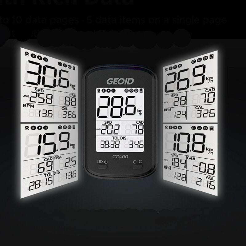 Bike Computer ANT+ GPS Bluetooth Smart Wireless Stopwatch Speedometer Odometer Waterproof Accessories for MTB Road Cycle